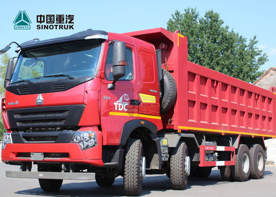 Caminhão basculante 8x4 30cbm do Euro 2 de Sinotruk Howo A7 resistente 50 toneladas de carga útil