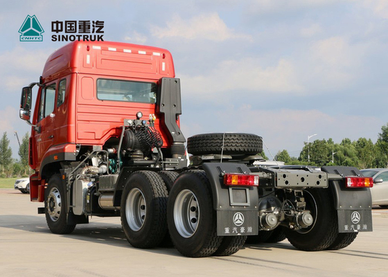 as rodas 6X4 10 aprontam - o caminhão SINOTRUK HOHAN 371HP do motor com dorminhocos dobro