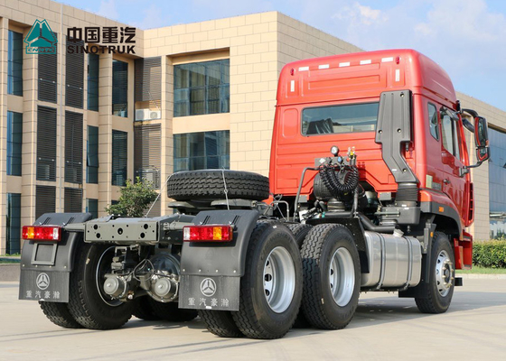 as rodas 6X4 10 aprontam - o caminhão SINOTRUK HOHAN 371HP do motor com dorminhocos dobro