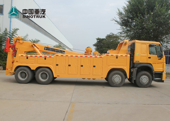 o caminhão de reboque giratório resistente 12 do Wrecker de 8X4 SINOTRUK HOWO 30T 40T roda