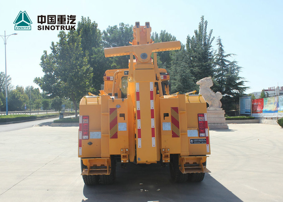 o caminhão de reboque giratório resistente 12 do Wrecker de 8X4 SINOTRUK HOWO 30T 40T roda