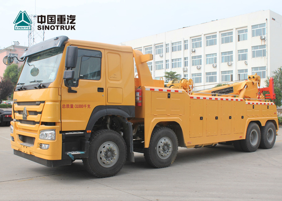 o caminhão de reboque giratório resistente 12 do Wrecker de 8X4 SINOTRUK HOWO 30T 40T roda