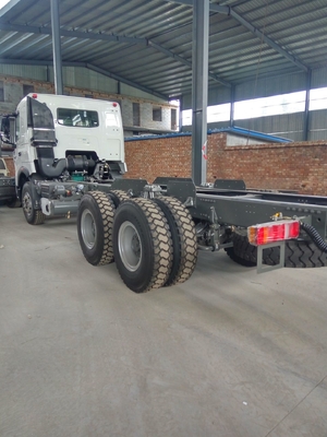 Chassi LHD 6X4 371HP do caminhão do veículo comercial da carga de SINOTRUK HOWO Dropside