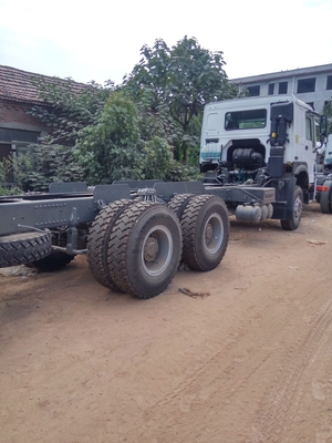 Chassi LHD 6X4 371HP do caminhão do veículo comercial da carga de SINOTRUK HOWO Dropside