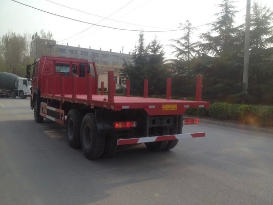 leito 6x4 10wheels do caminhão 30T do recipiente de carga de 371hp Sinotruk Howo7 com o 1 pneu de reposição