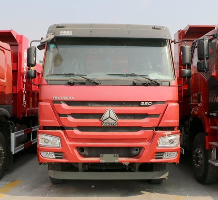 Caminhão basculante resistente da roda de Sinotruk 6x4 10 com reviravolta da plataforma do corpo