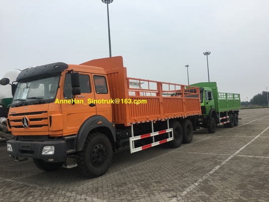 2638 veículo com rodas do caminhão 6x4 dez do transporte de carga de Beiben do poder 380hp resistente