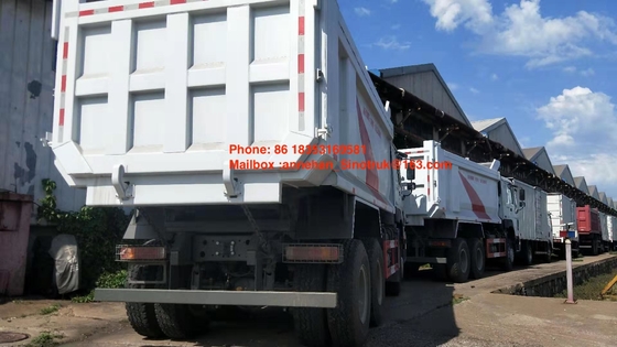 Howo7 Sinotruk Gana 10 roda o caminhão basculante 6x4 para 40T a carga Capcity 371hp
