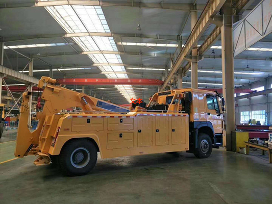 O caminhão de Wrecker 4x2 de Sinotruk Howo7 Euro2 10-15T 6 roda com poder 336hp
