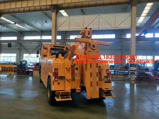 O caminhão de Wrecker 4x2 de Sinotruk Howo7 Euro2 10-15T 6 roda com poder 336hp