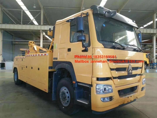 O caminhão de Wrecker 4x2 de Sinotruk Howo7 Euro2 10-15T 6 roda com poder 336hp