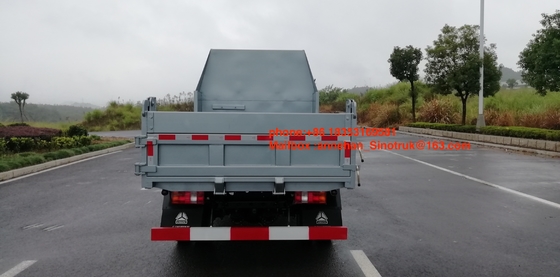caminhão leve do stander novo da emissão de Sinotruk Homan 4x2 6tires Euro3 do caminhão basculante 5T