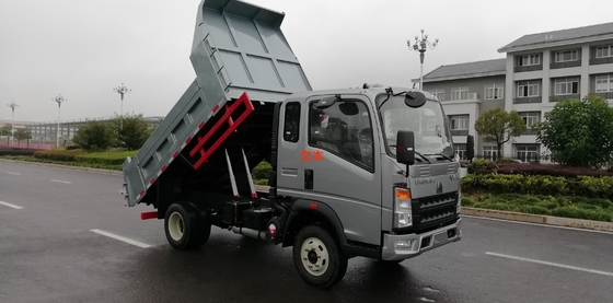 caminhão leve do stander novo da emissão de Sinotruk Homan 4x2 6tires Euro3 do caminhão basculante 5T