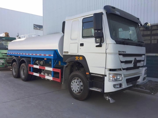 6 x 4 caminhão de tanque da água de 20000L 371hp com sistema de pulverizador de Sinotruk Howo7