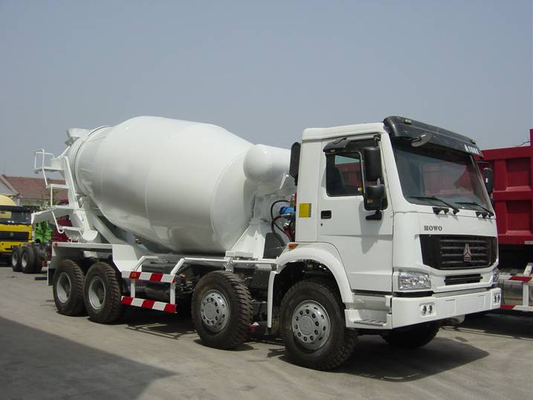 eficiência de funcionamento alta do caminhão concreto branco do agitador de Howo 6x4 Howo da cor 371hp