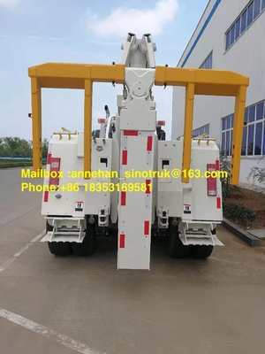 Lhd 10 roda o Euro pesado 2 do caminhão de reboque do Wrecker da estrada do caminhão 6*4 20t-30t da carga