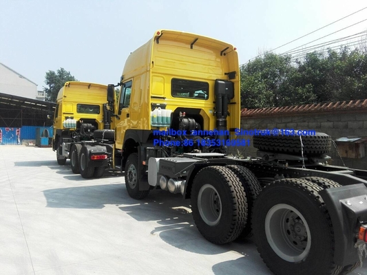 Táxi alto do telhado das rodas HW 79 do caminhão LHD 10 do reboque de trator noun de Howo 102 km/h
