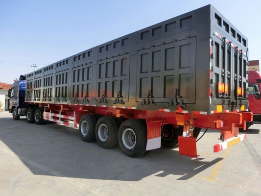 reboques resistentes da capacidade de carga 60T semi para a carga de maioria Tansport