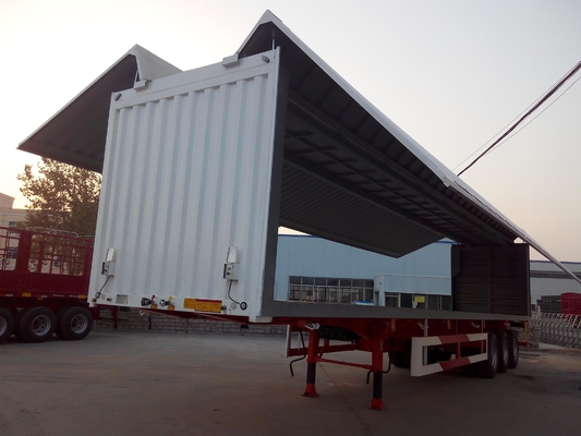 reboques resistentes da capacidade de carga 60T semi para a carga de maioria Tansport