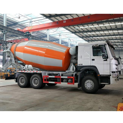 cor do branco do tanque 6x4 Lhd do misturador concreto de 336hp Sinotruk Howo7 10m3 8m3