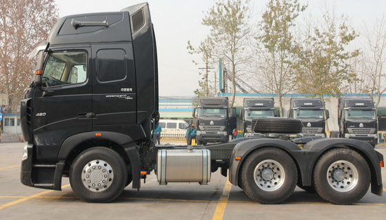 336hp caminhão do trator de Howo A7 Howo do Euro 3 no Iso branco da cor passado