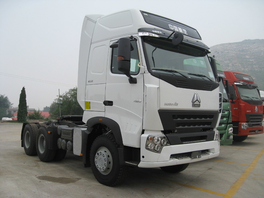 336hp caminhão do trator de Howo A7 Howo do Euro 3 no Iso branco da cor passado