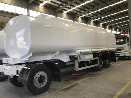 25000 do petroleiro pequeno do combustível dos eixos da capacidade três litros de reboque completo para a carga 40t