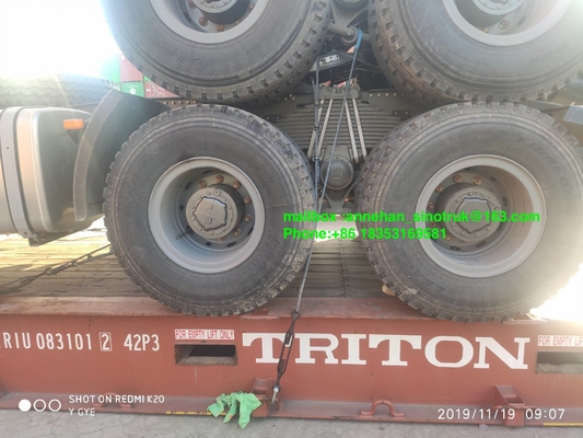 Caminhão do trator de A7 420hp Lhd 6x4 Sinotruk com o pino mestre Euro2 de 3,5 polegadas