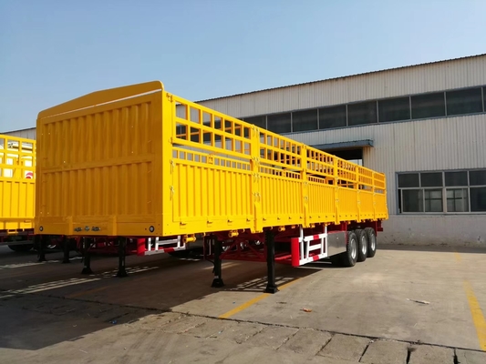 Reboques resistentes da capacidade de carga de 60 T semi para a carga de maioria Tansport