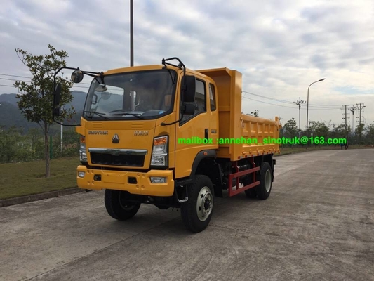 o anúncio publicitário do dever da luz de Capaicty da carga de 4x4 5-10t transporta o tipo Euro3 Lhd de Sinotruk