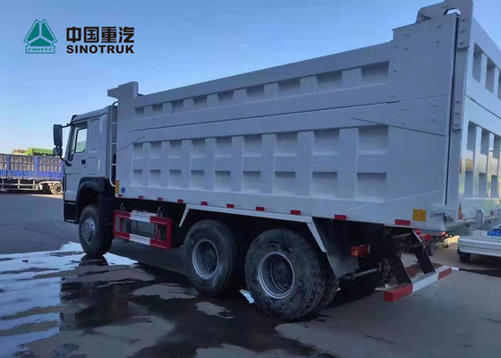 SINOTRUK 375hp 20CBM HOWO usou a mão 5600*2300*1500mm do caminhão basculante segundo