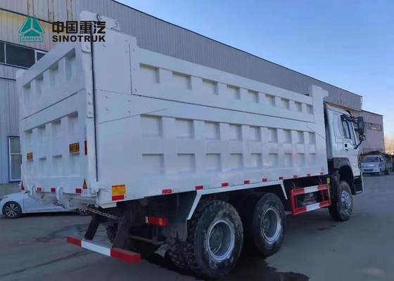 SINOTRUK 375hp 20CBM HOWO usou a mão 5600*2300*1500mm do caminhão basculante segundo