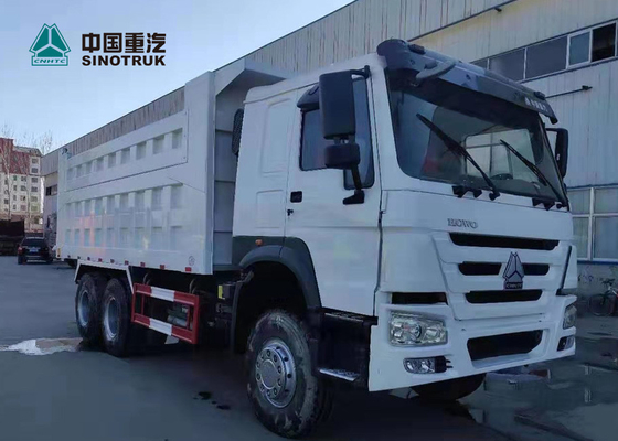 SINOTRUK 375hp 20CBM HOWO usou a mão 5600*2300*1500mm do caminhão basculante segundo