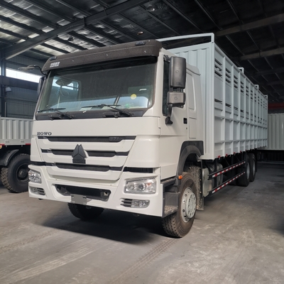 Padrão de emissão pesado branco do Euro II do caminhão da carga de SINOTRUK HOWO 6X4