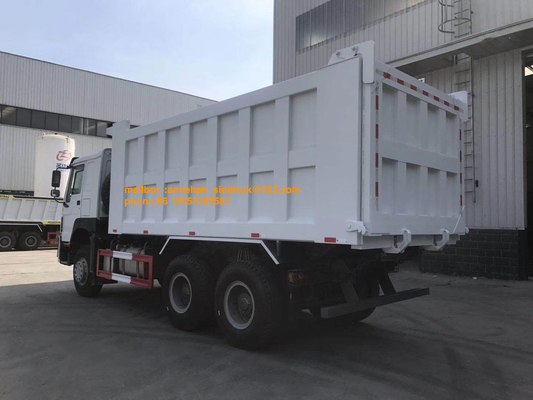 O sino Howo caminhão basculante 381hp 20M3 6x4 de levantamento dianteiro 10 de Euro4 roda de baixo nível de ruído