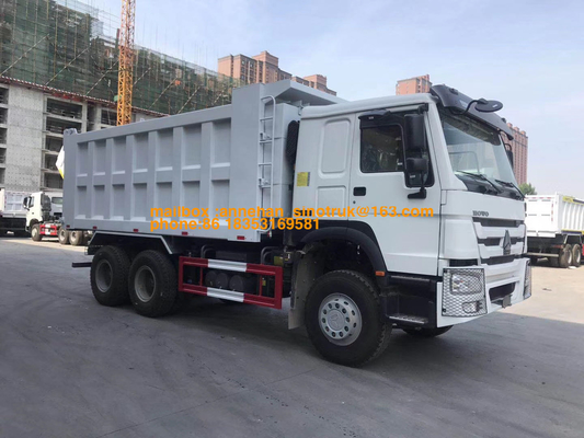 O sino Howo caminhão basculante 381hp 20M3 6x4 de levantamento dianteiro 10 de Euro4 roda de baixo nível de ruído