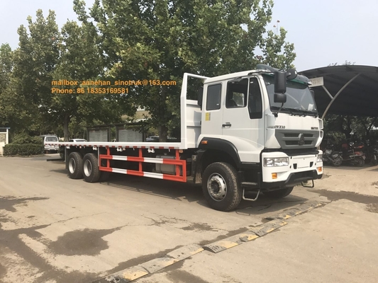 caminhão do leito de Sinotruk Howo dos pneus 4x2 6 para 10 - 20T carga Capaicty LHD
