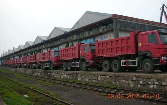 caminhão de caminhão basculante resistente da construção do caminhão basculante 20M3 371hp 40-50T das rodas 6x4 10