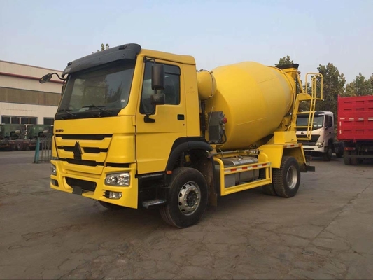 O CCC passou o auto de Sinotruk Jowo 4x2 da economia do combustível que carrega 6 CBM Mini Concrete Mixer Truck