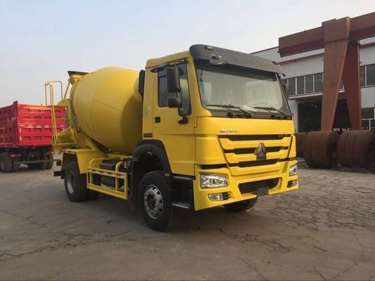 O CCC passou o auto de Sinotruk Jowo 4x2 da economia do combustível que carrega 6 CBM Mini Concrete Mixer Truck