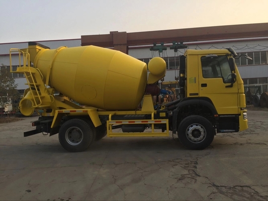O CCC passou o auto de Sinotruk Jowo 4x2 da economia do combustível que carrega 6 CBM Mini Concrete Mixer Truck