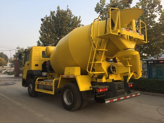 O CCC passou o auto de Sinotruk Jowo 4x2 da economia do combustível que carrega 6 CBM Mini Concrete Mixer Truck
