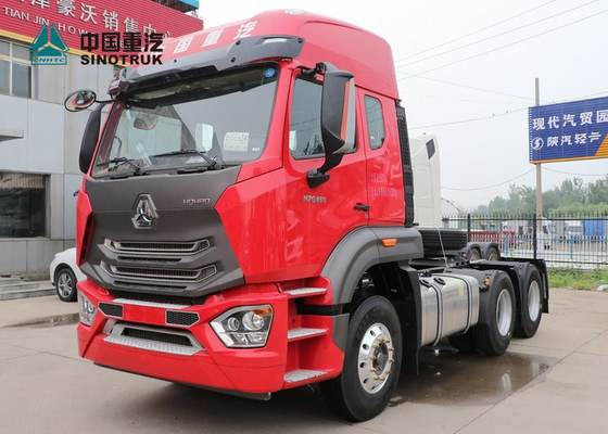 Caminhão do trator dos dorminhocos N7B 371hp Sinotruk Howo do dobro de Sinotruk Hohan principal - caminhão do motor