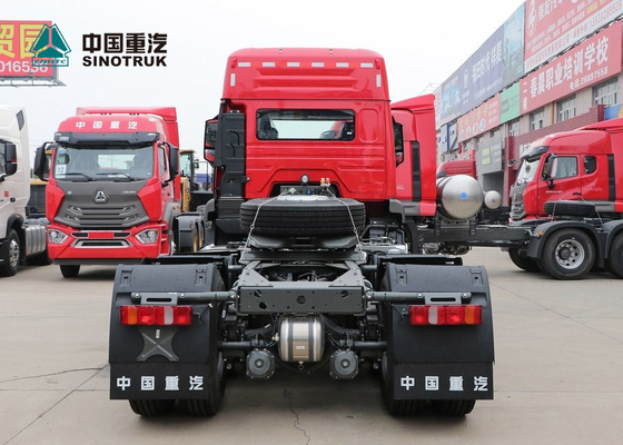 Caminhão do trator dos dorminhocos N7B 371hp Sinotruk Howo do dobro de Sinotruk Hohan principal - caminhão do motor