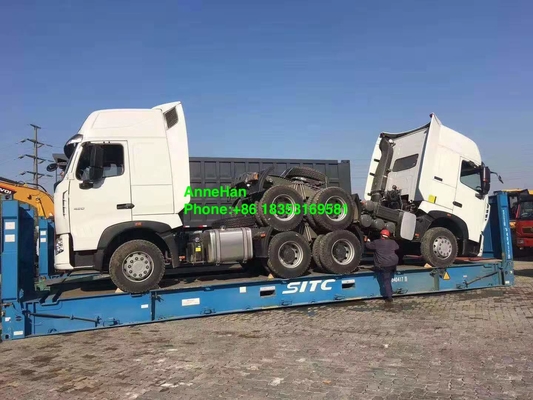 caminhão do trator de 6x4 Euro4 420hp Sinotruk HowoA7 com 10wheels Filipinas