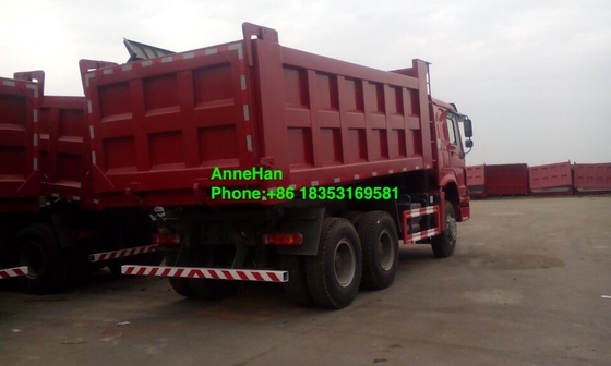 10 caminhão basculante das rodas 18M3 336hp Sinotruk Howo 6x4