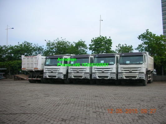 10 caminhão basculante das rodas 18M3 336hp Sinotruk Howo 6x4