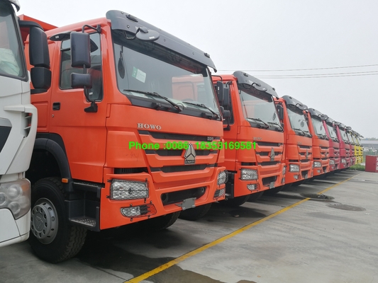 Caminhão basculante alaranjado de Zz3257n3847a 20M3 Howo A7