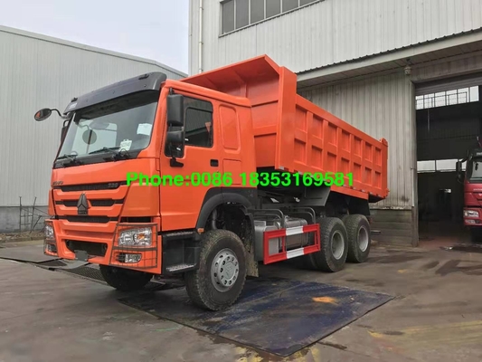 Caminhão basculante alaranjado de Zz3257n3847a 20M3 Howo A7