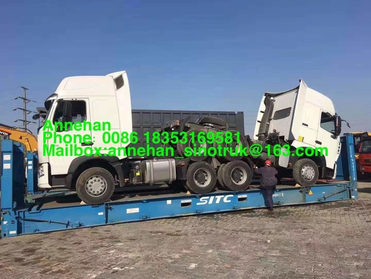 Caminhão do reboque de trator noun das rodas de Sinotruk HowoA7 420hp 10